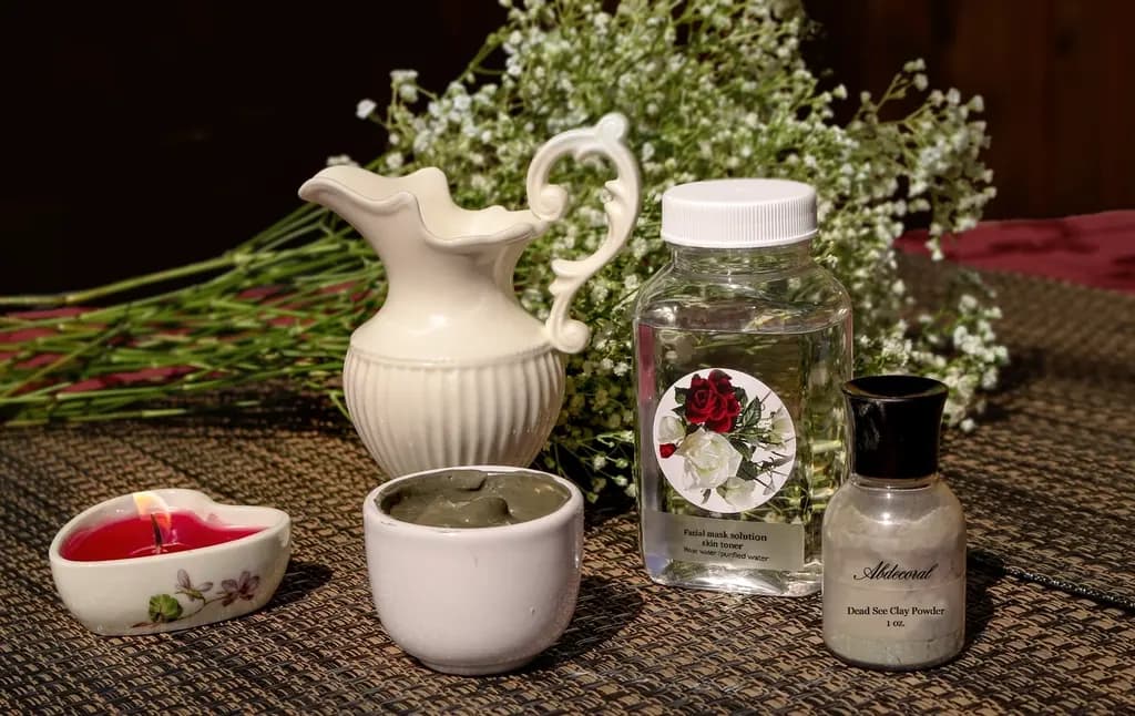 Warm oils and towels prepared before a treatment